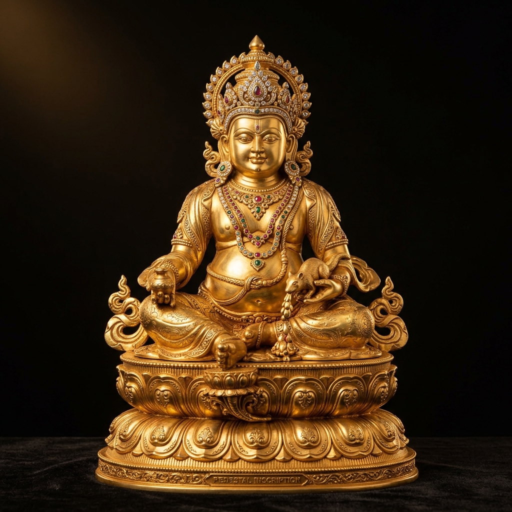 Kubera Wealth Deity Statue